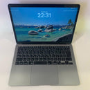 MacBook Air 2020 13.3" Space Gray M1/8GB/256GB Baterai 99% Siklus Pengisian Daya 93% BPTN 