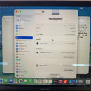 MacBook Air 2020 13.3" Space Gray M1/8GB/256GB Baterai 99% Siklus Pengisian Daya 93% BPTN 