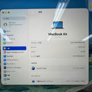 MacBook Air 2020 13.3" Space Gray M1/8GB/256GB Baterai 99% Siklus Pengisian Daya 93% BPTN 