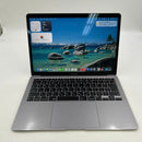MacBook Air 2020 13.3" Space Gray M1/8GB/256GB Baterai 99% Siklus Pengisian Daya 93% BPTN 