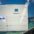 MacBook Air 2020 13.3" Space Gray M1/8GB/256GB Baterai 99% Siklus Pengisian Daya 93% BPTN 