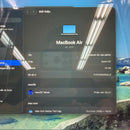 MacBook Air 2020 13.3" Space Gray M1/8GB/256GB Baterai 99% Siklus Pengisian Daya 93% BPTN 