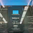 MacBook Air 2020 13.3" Space Gray M1/8GB/256GB Baterai 99% Siklus Pengisian Daya 93% BPTN 