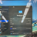 MacBook Air 2020 13.3" Space Gray M1/8GB/256GB Baterai 99% Siklus Pengisian Daya 93% BPTN 