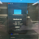 MacBook Air 2020 13.3" Space Gray M1/8GB/256GB Baterai 99% Siklus Pengisian Daya 93% BPTN 