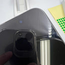 iPhone 15 Pro 128GB Natural Titanium, baterai 98%, daya baterai 86%. Paket data seluler sudah dibayar penuh, berfungsi seperti produk Apple internasional - HH1043 