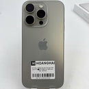 iPhone 15 Pro 128GB Natural Titanium, baterai 98%, daya baterai 86%. Paket data seluler sudah dibayar penuh, berfungsi seperti produk Apple internasional - HH1043 