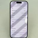 iPhone 15 Pro 128GB Natural Titanium, baterai 98%, daya baterai 86%. Paket data seluler sudah dibayar penuh, berfungsi seperti produk Apple internasional - HH1043 