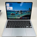 Macbook Air 2025 13.6" Sky Blue Apple M4/ 16GB RAM/ 256GB SSD Kondisi 99%, siklus pengisian daya 19 kali. BPTN 