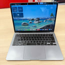 MacBook Air 2020 13.3" Space Gray M1/8GB/256GB Baterai 99% Siklus Pengisian Daya 93% BPTN 