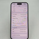 iPhone 14 Pro Max 128GB Deep Purple 98% baterai 87% Versi Apple Internasional (Terdapat goresan di tepi, perubahan warna di tepi, 3 titik kamera) - HH3332 