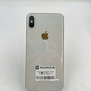 iPhone XS Max 256GB Silver, kondisi 98%, baterai 100%. Ponsel ini sudah dibayar lunas untuk layanan jaringan dan berfungsi seperti produk Apple internasional (goresan kecil pada bezel dan layar, nomor telepon ditampilkan). - HH8014 