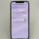 iPhone XS Max 256GB Silver, kondisi 98%, baterai 100%. Ponsel ini sudah dibayar lunas untuk layanan jaringan dan berfungsi seperti produk Apple internasional (goresan kecil pada bezel dan layar, nomor telepon ditampilkan). - HH8014 