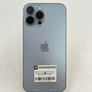 iPhone 13 Pro Max 128GB Biru, baterai 98%, kondisi baterai 93%, versi internasional dari SB (Tidak menggunakan SIM SB - terdapat goresan pada bezel dan layar, unit demo) - HH2251 