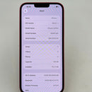 iPhone 14 Plus 512GB Merah, baterai 98%, garansi 100% Apple International (Baterai sudah diganti, bezel kamera tergores, tombol daya macet) - HH9392 