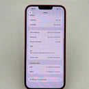 iPhone 14 Plus 512GB Merah, baterai 98%, garansi 100% Apple International (Baterai sudah diganti, bezel kamera tergores, tombol daya macet) - HH9392 