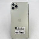 iPhone 11 Pro Max 256GB Silver, kondisi 98%, baterai 100%. Paket data seluler sudah lunas, berfungsi seperti perangkat Apple internasional (Baterai sudah diganti, terdapat goresan pada bezel, goresan pada layar, 1x noda kecil) - HH4473 