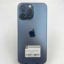 iPhone 15 Pro Max 256GB Biru Titanium 98% baterai 86% Versi Apple Internasional (noda 0,5x, bezel tergores parah) - HH6781
