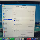 Macbook Air 2020 13.3 inci Emas Apple M1/ RAM 8GB / SSD 256GB Kondisi 98%, baterai 98%, hanya diisi daya 11 kali. 
