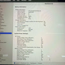 Macbook Air 2022 13.6 inci Midnight M2/ RAM 8GB/ SSD 512GB Kondisi 98%, Siklus Pengisian Daya 90, BPTN 