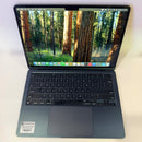 Macbook Air 2022 13.6 inci Midnight M2/ RAM 8GB/ SSD 512GB Kondisi 98%, Siklus Pengisian Daya 90, BPTN 