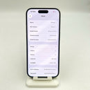 iPhone 15 Pro 128GB Hitam Titanium 98% baterai 85% Apple Internasional (0,5x cacat) - HH9517