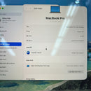 MacBook Pro 2020 13,3 inci Perak Apple M1/ RAM 8GB/ SSD 256GB Baterai 98% 86% BPTN (logo tergores) 