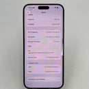 iPhone 15 Pro Max 1TB Hitam Titanium 98% baterai 100% Versi Apple Internasional (banyak goresan layar, noda 0,5x, baterai diganti) - HH9393