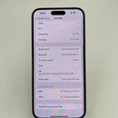 iPhone 15 Plus 128GB Hitam, baterai 98%, kondisi baterai 89%, versi Apple Internasional (terdapat goresan pada bezel dan lensa kamera) - HH6569 