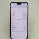 iPhone 15 Plus 128GB Hitam, baterai 98%, kondisi baterai 89%, versi Apple Internasional (terdapat goresan pada bezel dan lensa kamera) - HH6569 