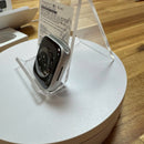 Apple Watch Series 8 41mm 4G + GPS Casing Aluminium Perak dengan Tali Olahraga Putih 