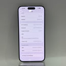 iPhone 15 Pro Max 256GB Biru Titanium 98% baterai 86% Versi Apple Internasional (noda 0,5x, bezel tergores parah) - HH6781