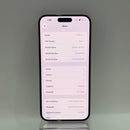 iPhone 15 Plus 128GB Hitam, baterai 98%, kondisi baterai 89%, versi Apple Internasional (terdapat goresan pada bezel dan lensa kamera) - HH6569 
