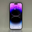iPhone 14 Pro Max 128GB Deep Purple 98% baterai 87% Versi Apple Internasional (Terdapat goresan di tepi, perubahan warna di tepi, 3 titik kamera) - HH3332 