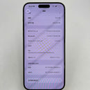 iPhone 15 Pro Max 1TB Hitam Titanium 98% baterai 100% Versi Apple Internasional (banyak goresan layar, noda 0,5x, baterai diganti) - HH9393
