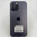 iPhone 14 Pro Max 128GB Deep Purple 98% baterai 87% Versi Apple Internasional (Terdapat goresan di tepi, perubahan warna di tepi, 3 titik kamera) - HH3332 