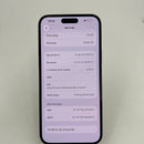 iPhone 15 Plus 128GB Hitam, baterai 98%, kondisi baterai 89%, versi Apple Internasional (terdapat goresan pada bezel dan lensa kamera) - HH6569 