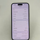iPhone 15 Plus 128GB Hitam, baterai 98%, kondisi baterai 89%, versi Apple Internasional (terdapat goresan pada bezel dan lensa kamera) - HH6569 