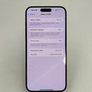 iPhone 15 Pro Max 256GB Biru Titanium 98% baterai 86% Versi Apple Internasional (noda 0,5x, bezel tergores parah) - HH6781