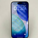 iPhone 15 Pro Max 256GB Biru Titanium 98% baterai 86% Versi Apple Internasional (noda 0,5x, bezel tergores parah) - HH6781