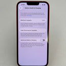 iPhone 13 256GB Hitam 98% baterai 100% Versi internasional dari AU (Tidak menggunakan SIM AU - terdapat goresan pada bezel, bezel kamera, dll.) - HH6869 