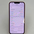 iPhone 14 Plus 512GB Merah, baterai 98%, garansi 100% Apple International (Baterai sudah diganti, bezel kamera tergores, tombol daya macet) - HH9392 