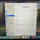 Macbook Air 2025 13.6" Sky Blue Apple M4/ 16GB RAM/ 256GB SSD Kondisi 99%, siklus pengisian daya 19 kali. BPTN 