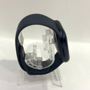 Apple Watch Series 9 GPS 45mm Casing Aluminium Perak / Tali Olahraga Biru Badai Baterai 98% 100% 
