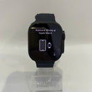 Apple Watch Ultra 2 49mm 4G + GPS Casing Titanium Hitam/Trail Loop Hitam 99% Full Box Dari SB 