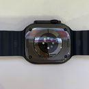 Apple Watch Ultra 2 49mm 4G + GPS Casing Titanium Hitam/Trail Loop Hitam 99% Full Box Dari SB 