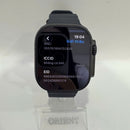 Apple Watch Ultra 2 49mm 4G + GPS Casing Titanium Hitam/Trail Loop Hitam 99% Full Box Dari SB 