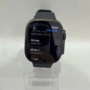 Apple Watch Ultra 2 49mm 4G + GPS Casing Titanium Hitam/Trail Loop Hitam 99% Full Box Dari SB 