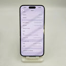 iPhone 14 Pro Max 512GB Deep Purple, kondisi baterai 98%, daya baterai 85%. Ponsel ini sudah dibayar lunas untuk penggunaan jaringan dan berfungsi seperti versi Apple internasional (3 goresan kecil, goresan pada layar, goresan cat pada bezel) - HH5778 