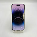 iPhone 14 Pro Max 128GB Space Black 96% baterai 100% Apple International (Baterai diganti, goresan cat yang cukup signifikan pada bezel, sedikit perubahan warna pada bagian belakang, 3 noda, kode KH/A) - HH5507 